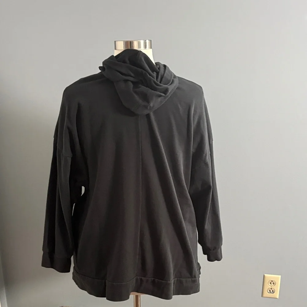 FRIENDS Black Hoodie with White Text - Picture 7 of 7